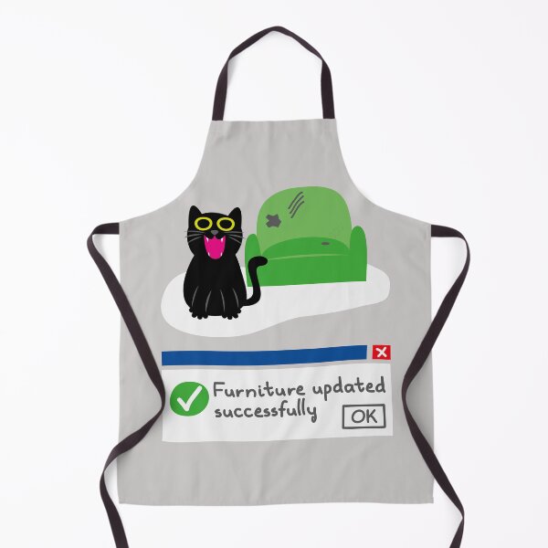 Item preview, Furniture Updated Successfully - Cat Destroyed Couch designed and sold by fishdesigns.