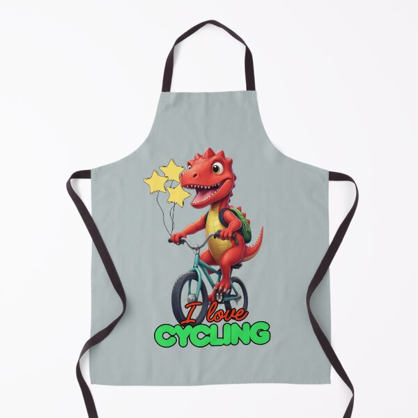 Item preview, Dinosaur I love cycling designed and sold by KIDS-PRINTS.