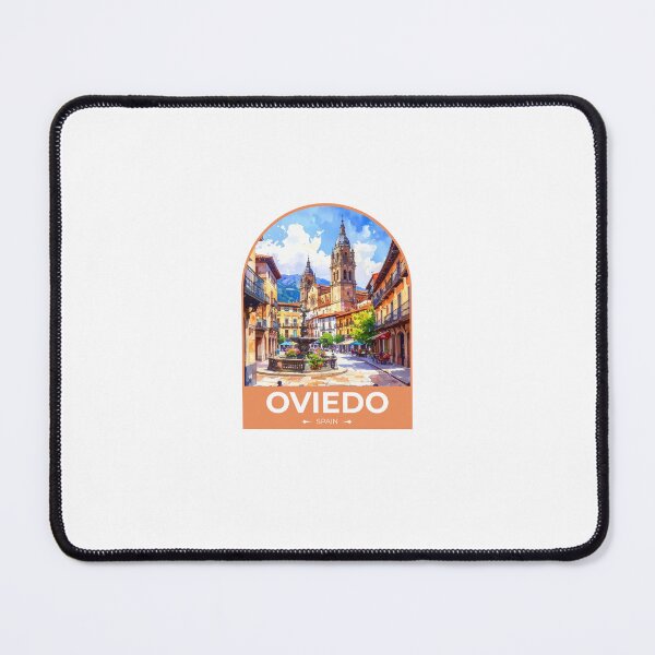 Item preview, Oviedo Spain Travel Sticker designed and sold by TulipaGraphics.