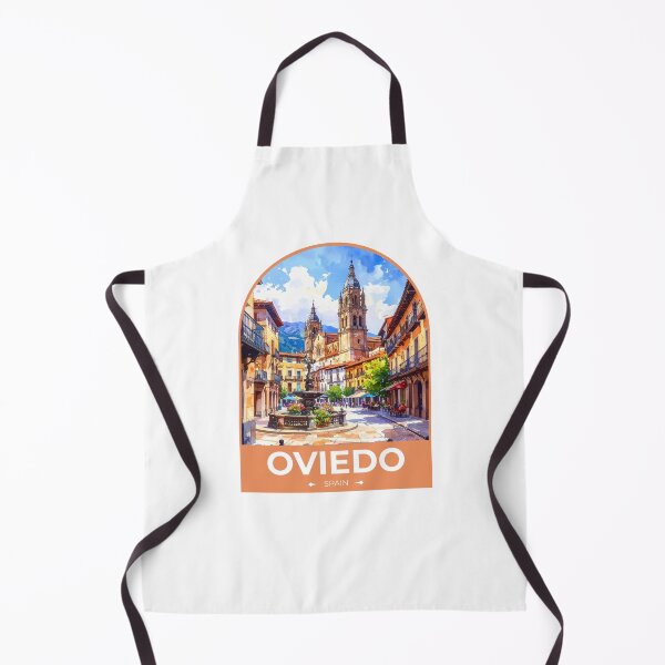 Item preview, Oviedo Spain Travel Sticker designed and sold by TulipaGraphics.