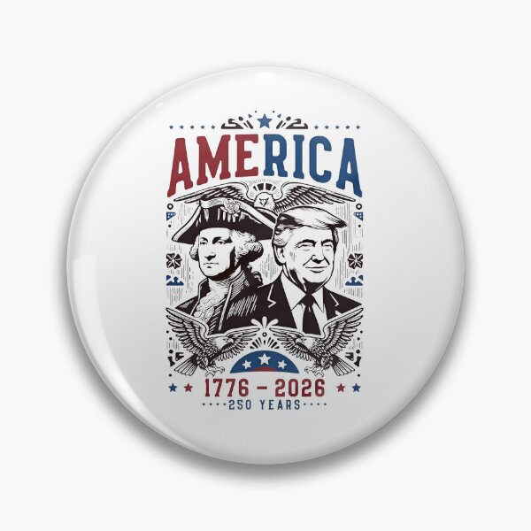 Item preview, America 1776-2026, 250 Years Anniversary, Trump Washington Handshake Patriotic designed and sold by sawczy-shop.