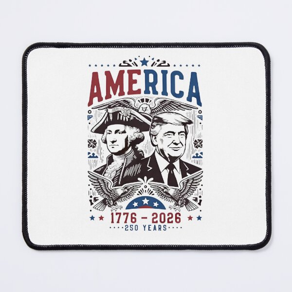 Item preview, America 1776-2026, 250 Years Anniversary, Trump Washington Handshake Patriotic designed and sold by sawczy-shop.