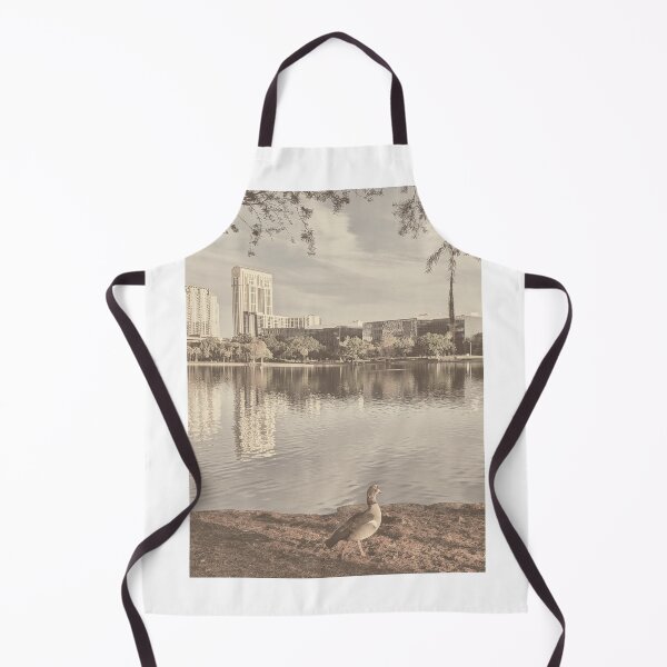 Item preview, Urban Lake with Egyptian Goose designed and sold by LeonidasBratini.