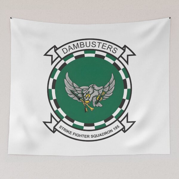 Item preview, VFA-195 Dambusters Squadron Insignia designed and sold by CharlieDesings.