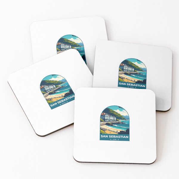 Item preview, San Sebastian Spain Travel Sticker designed and sold by TulipaGraphics.
