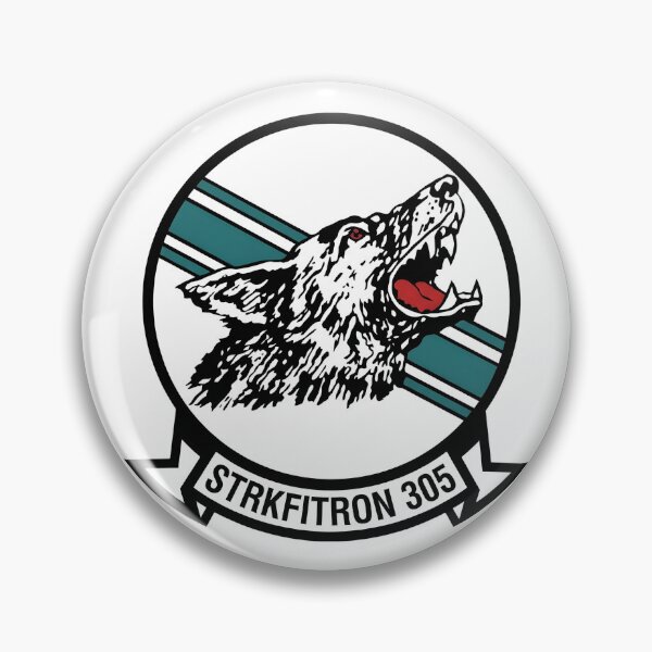 Item preview, VFA-305 Lobos Squadron Insignia designed and sold by CharlieDesings.