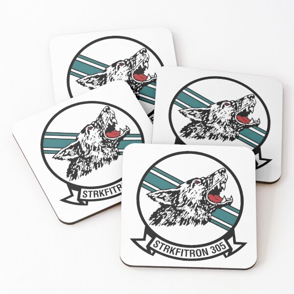 Item preview, VFA-305 Lobos Squadron Insignia designed and sold by CharlieDesings.