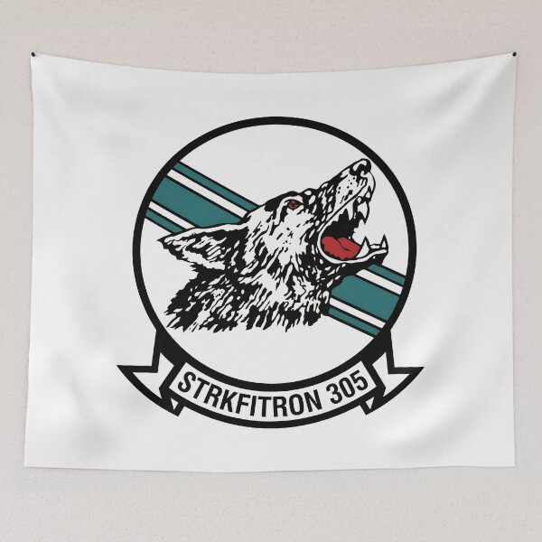 Item preview, VFA-305 Lobos Squadron Insignia designed and sold by CharlieDesings.