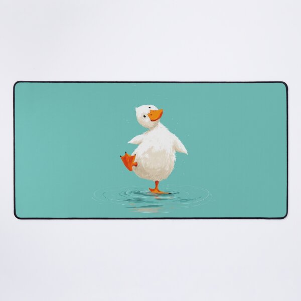 Item preview, Kawaii Duckcore Aqua Pop Vibes with Playful Retro Attitude designed and sold by MysticMarble.