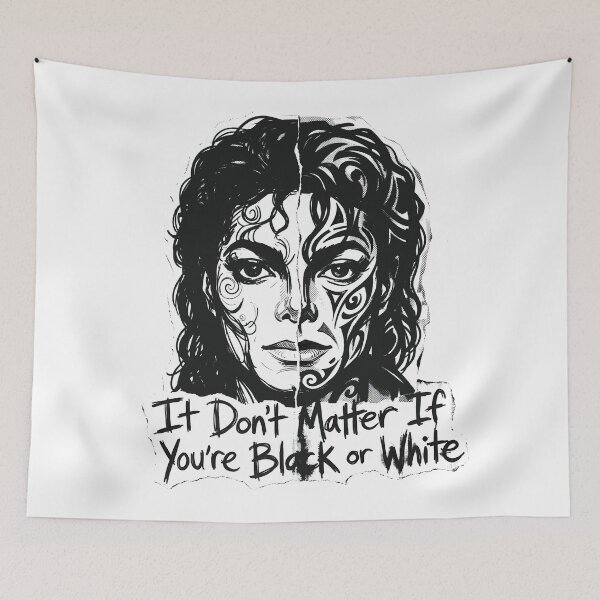 Item preview, Black or White Fusion - Fan Art designed and sold by Dhenin Studio.