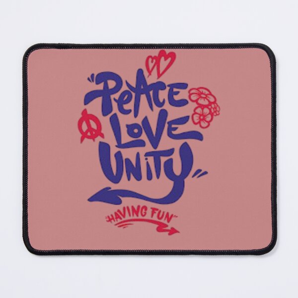 Item preview, peace, unity, love & having fun designed and sold by Djamel1706.