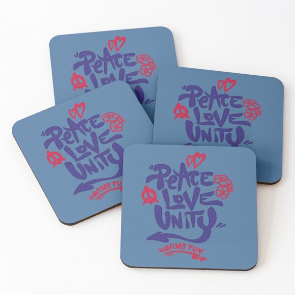 Item preview, peace, unity, love & having fun designed and sold by Djamel1706.