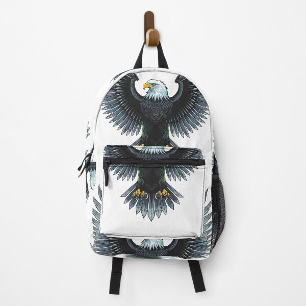 Item preview, Cyberpunk Bald Eagle T-Shirt | Futuristic Biomechanical Wings designed and sold by DmaarGroup.