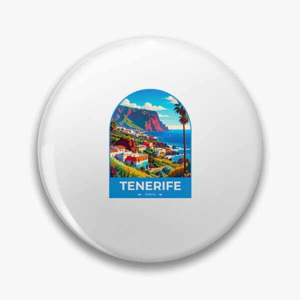 Item preview, Tenerife Spain Travel Sticker designed and sold by TulipaGraphics.