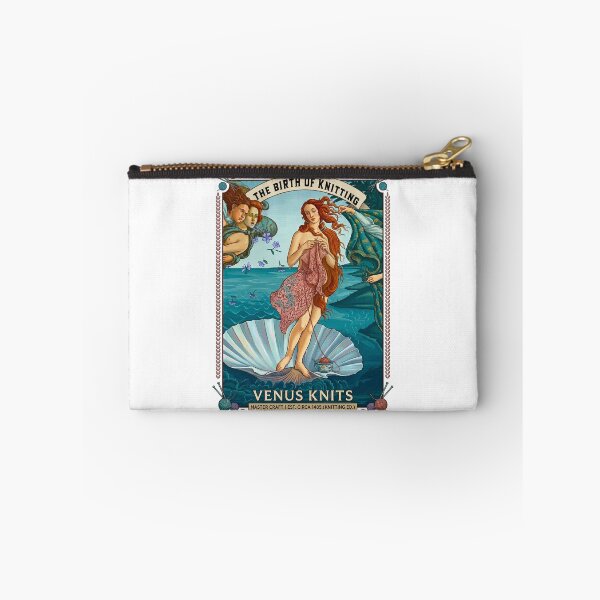 Item preview, Birth of Venus Knitting Botticelli Parody designed and sold by TeeARTHY.
