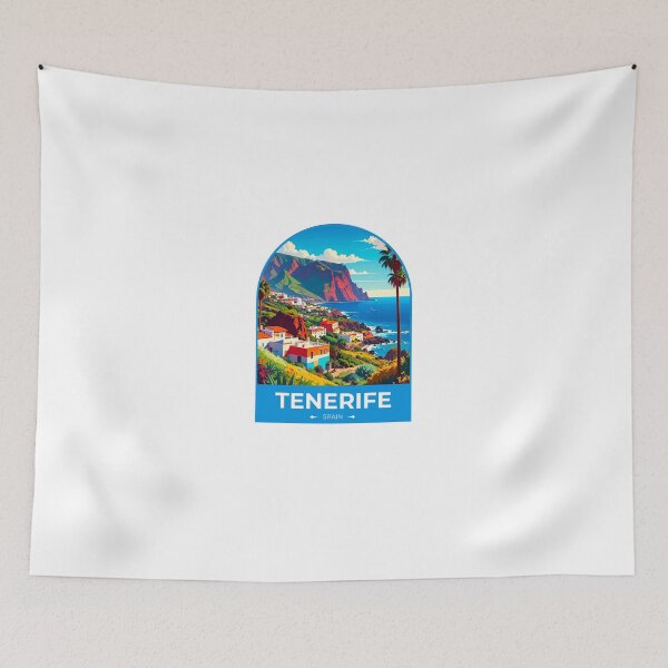Item preview, Tenerife Spain Travel Sticker designed and sold by TulipaGraphics.