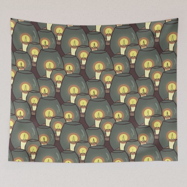 Item preview, Candlelight Glow Pattern designed and sold by leeleeandthebee.