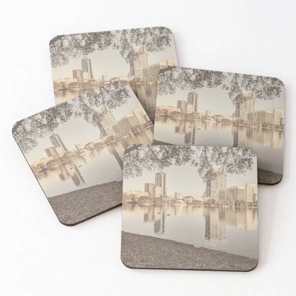 Item preview, Swans in Downtown Lake designed and sold by LeonidasBratini.