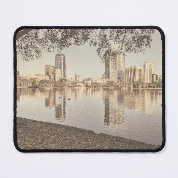 Item preview, Swans in Downtown Lake designed and sold by LeonidasBratini.