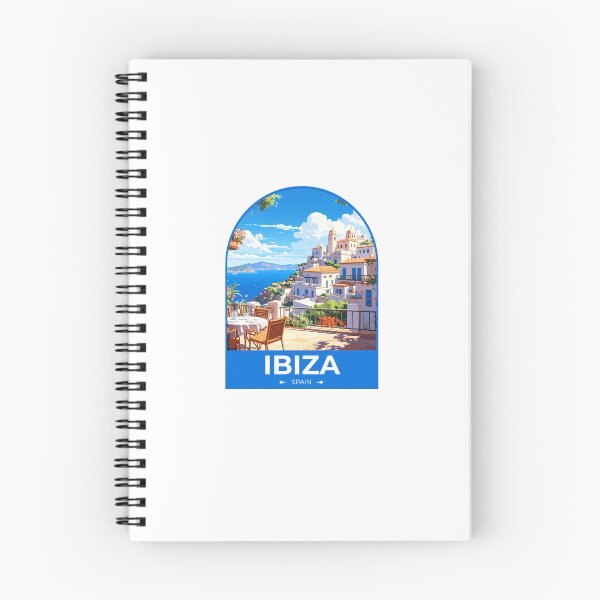 Item preview, Ibiza Spain Travel Sticker designed and sold by TulipaGraphics.