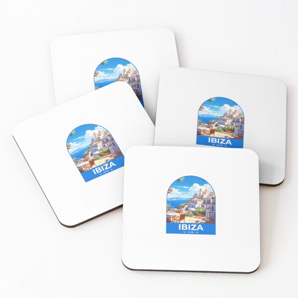 Item preview, Ibiza Spain Travel Sticker designed and sold by TulipaGraphics.