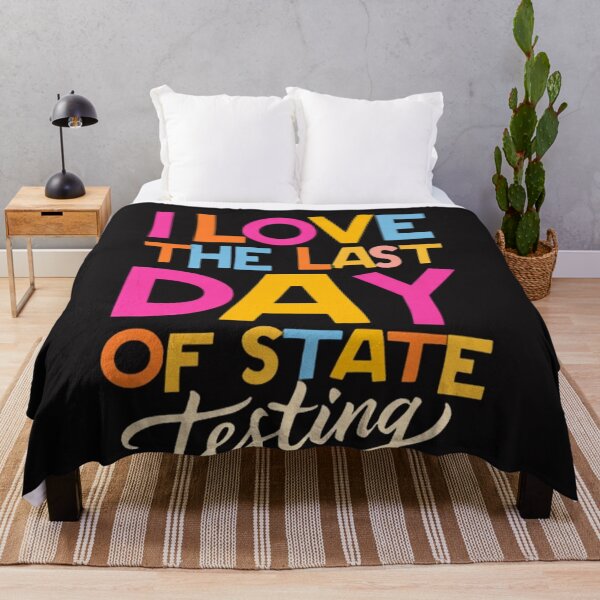 Item preview, I Love The Last Day Of State Testing Funny School Humor designed and sold by Clairenity Studio.