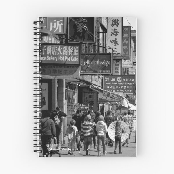 Item preview, Chinatown Street Life – Toronto Urban Black & White designed and sold by DrTol.