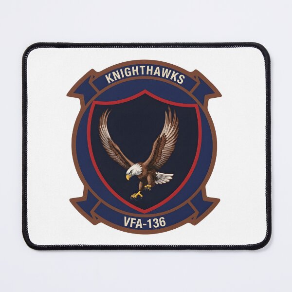 Item preview, VFA-136 Knighthawks Official Squadron Patch designed and sold by CharlieDesings.