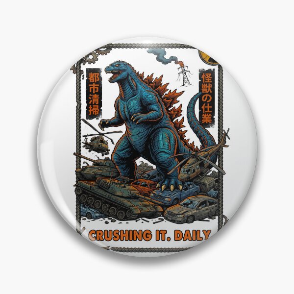 Item preview, Giant Kaiju Monster Crushing City designed and sold by TeeARTHY.