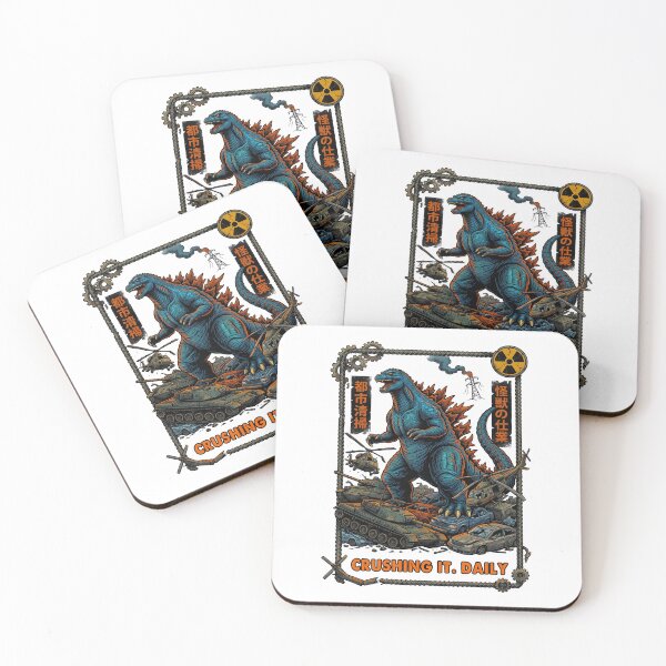 Item preview, Giant Kaiju Monster Crushing City designed and sold by TeeARTHY.