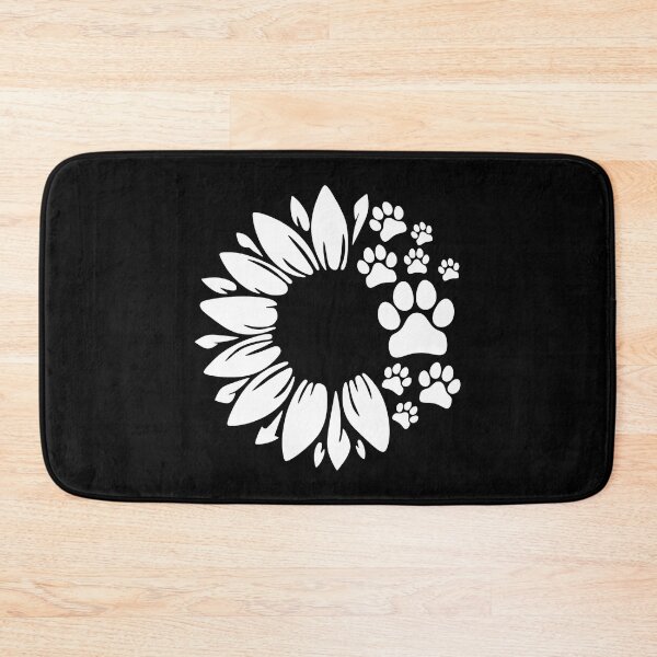 Item preview, Sunflower Paw Print Love Graphic Design designed and sold by OlyvieArt.
