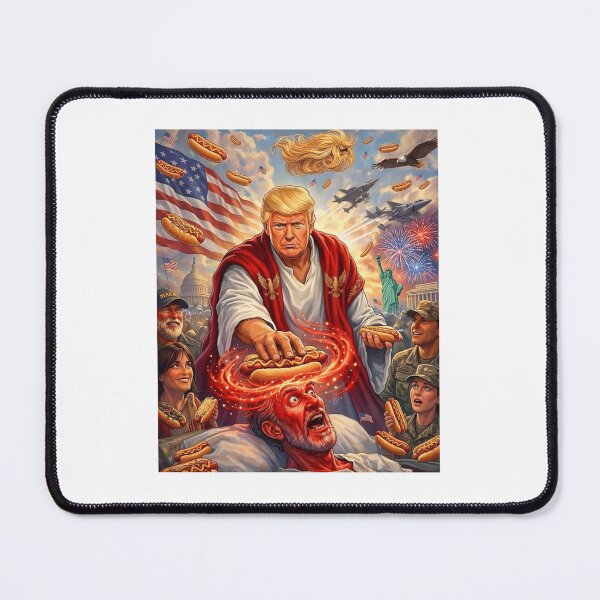 Item preview, Trump As Jesus Political Satire designed and sold by sawczy-shop.