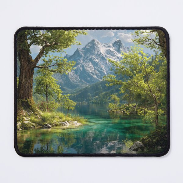 Item preview, Majestic Alpine Lake: Protecting Our Earth’s Wilderness designed and sold by Nuvoro Eco Awareness.