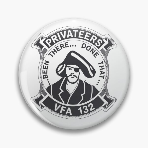 Artikelvorschau, VFA-132 Privateers Deaktivierungsabzeichen entworfen und verkauft von CharlieDesings.