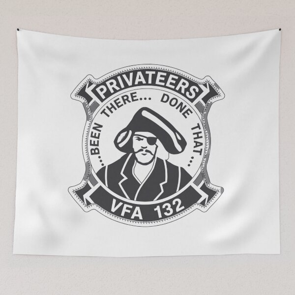Item preview, VFA-132 Privateers Deactivation Insignia designed and sold by CharlieDesings.