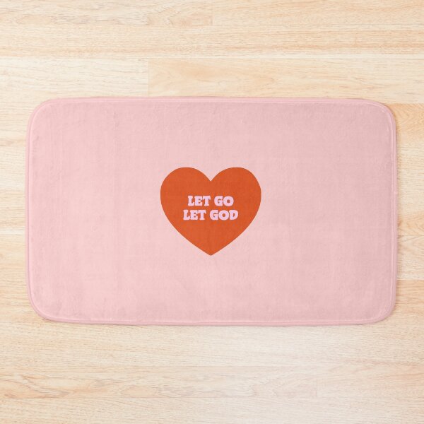 Item preview, LET GO LET GOD | RED AND PINK designed and sold by thehappyintrovert .