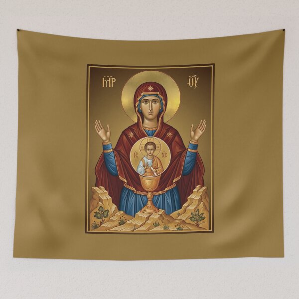 Item preview, Icon of the Mother of God, icon  Inexhaustible Chalice ( Inexhaustible Chalice, Inexhaustible Cup, Non-intoxicating Chalice )Orthodox Icon designed and sold by orthodox-icon.