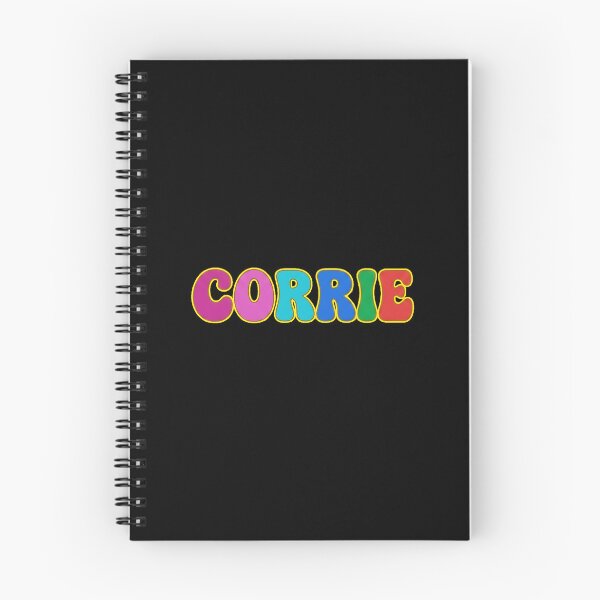 Item preview, ❤️ Corrie Personalized Name Wavy Retro Shirt, Coffee Mug, Sticker Gift designed and sold by HelixPedia.