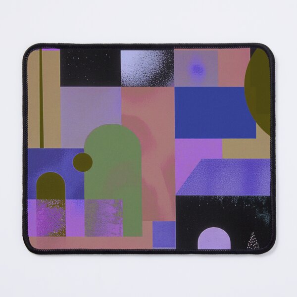 Item preview, Modern Geometric Dreamscape Abstract Urban Harmony Series designed and sold by joycrysstudio.