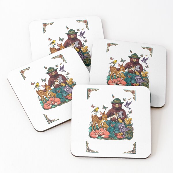 Item preview, Smokey Bear Forest Friends Wildlife designed and sold by TeeARTHY.
