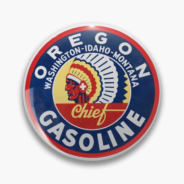 Item preview, Vintage Oregon Chief Gasoline designed and sold by QuayTradingCo.