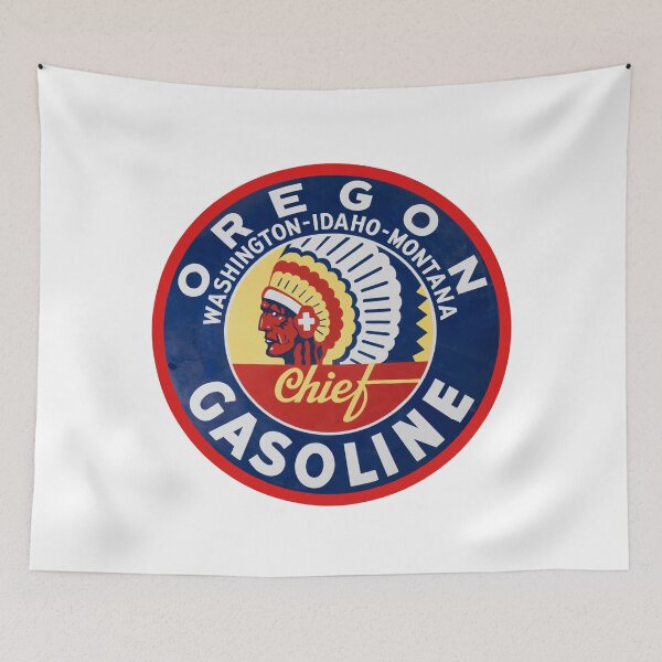 Item preview, Vintage Oregon Chief Gasoline designed and sold by QuayTradingCo.