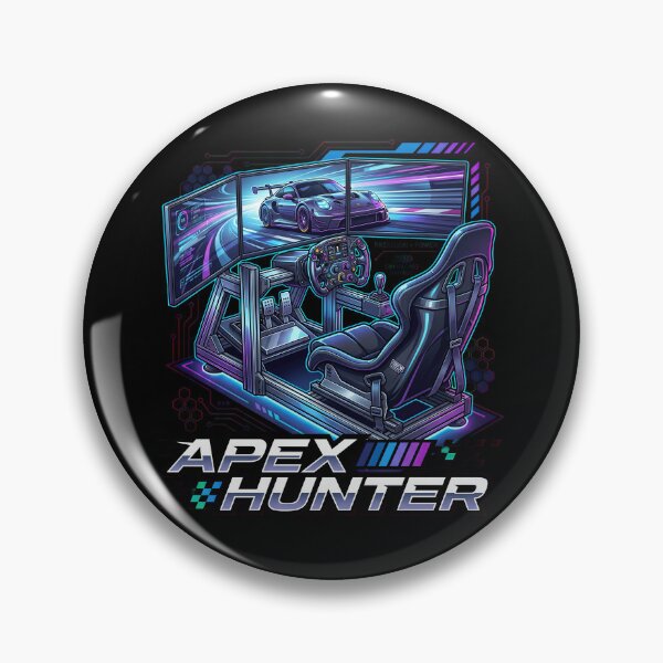 Item preview, Sim Racing Apex Hunter Graphic Tee Design designed and sold by enzoade.