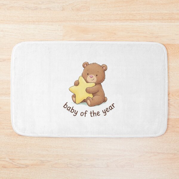 Item preview, Baby of the Year Cute Teddy Bear Design | Baby Outfit Gift. designed and sold by UniqueArtsOnly.
