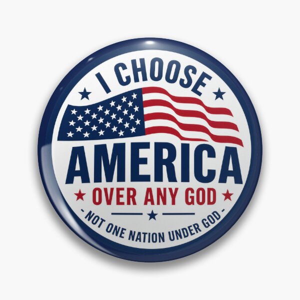 Item preview, I Choose America Over Any God designed and sold by irregulargoods.