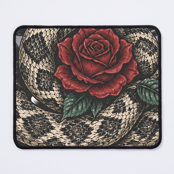 Item preview, Vintage Midnight Cowboy Rattlesnake Rose Western Gothic designed and sold by rygenr8.
