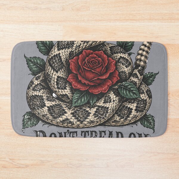 Item preview, Vintage Midnight Cowboy Rattlesnake Rose Western Gothic designed and sold by rygenr8.