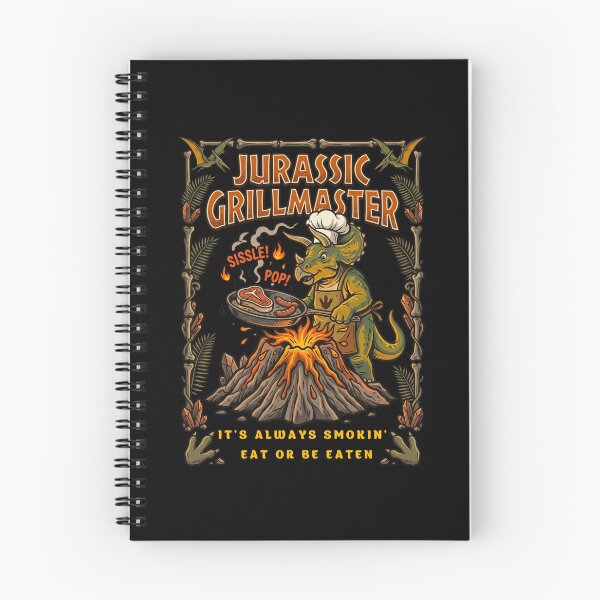 Item preview, Triceratops Grilling Steaks Jurassic Kitchen designed and sold by TeeARTHY.