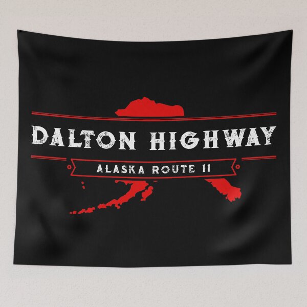 Item preview, The Dalton Highway - Alaska - T-Shirt + Sticker Design 2 designed and sold by ROADTROOPER.