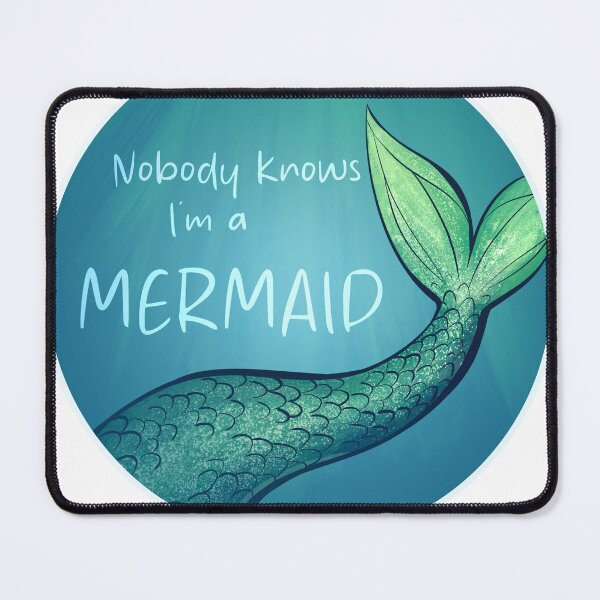 Item preview, Nobody Knows I’m A Mermaid designed and sold by ada-potatah.